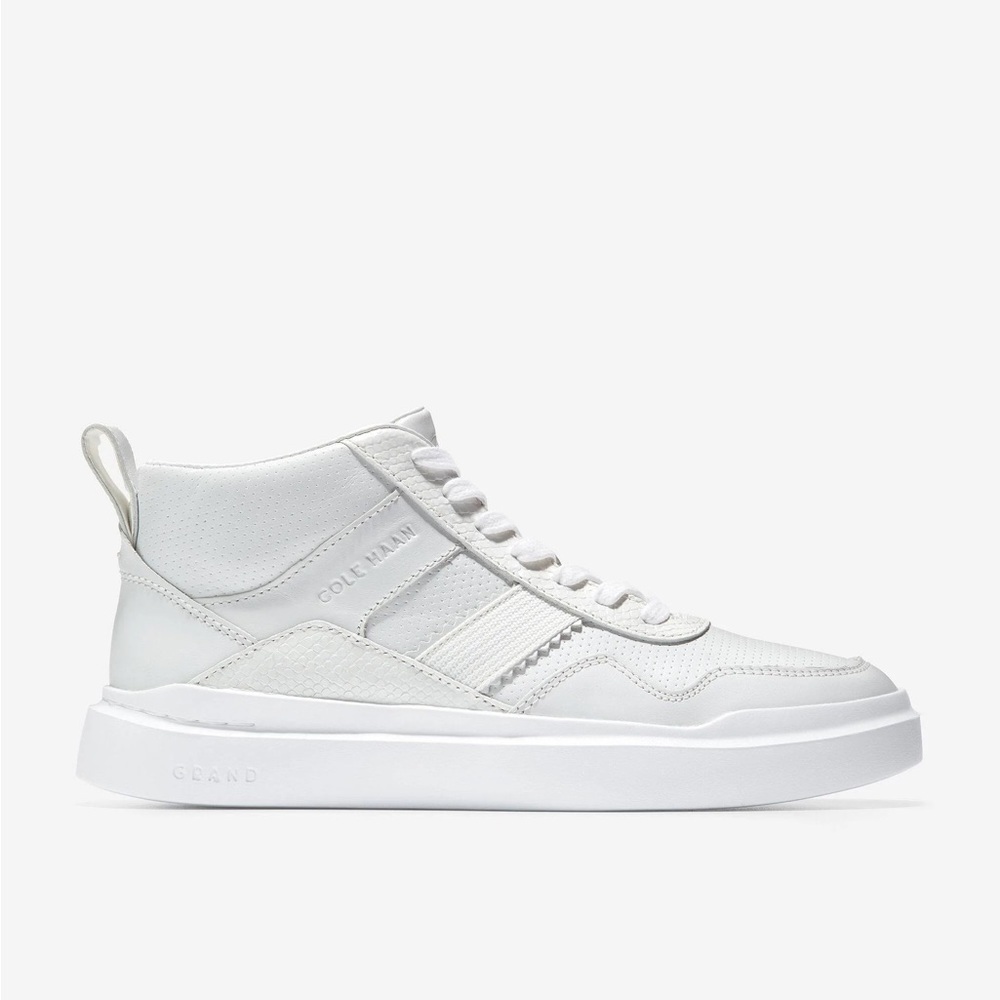 Cole Haan GrandPro Rally Midcut Sneaker - White - Low-top Sneakers - Picture 11 of 11